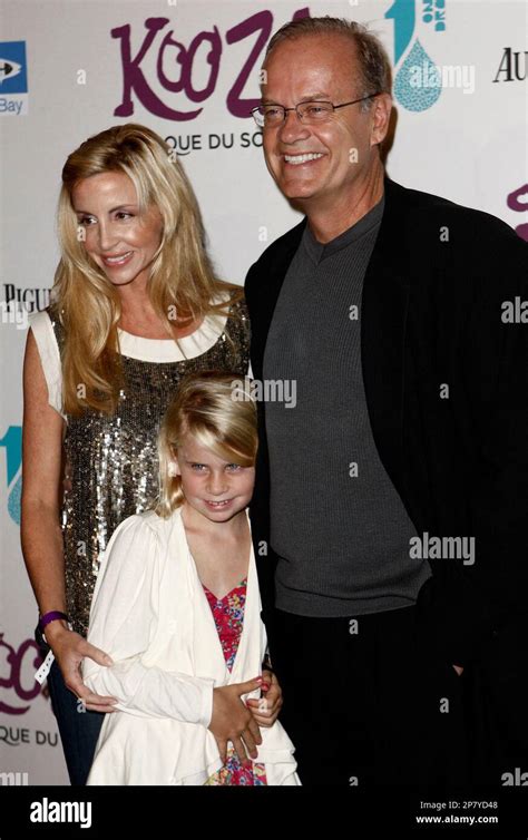 Kelsey Grammer, right, Camille Donatacci, left, and their daughter ...