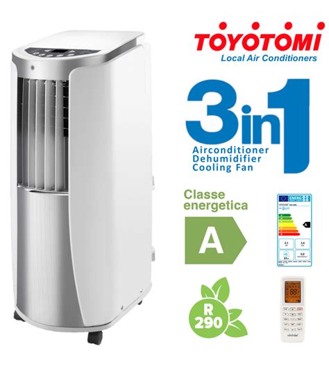 Condizionatore Mobile Toyotomi Tad Con Wi Fi E Pompa Di Calore