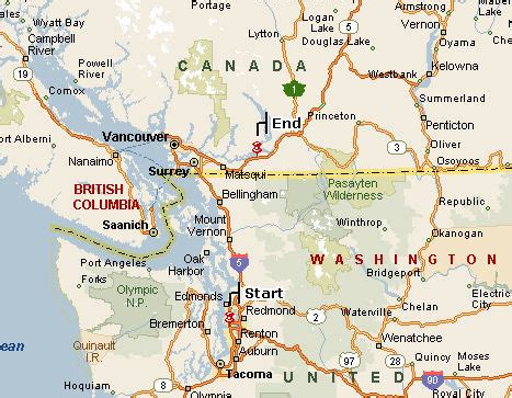 Chilliwack Map - Canada