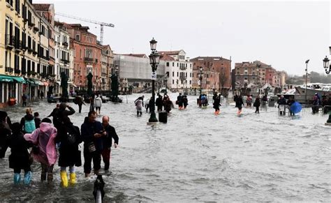 Italy Hit By Powerful Rainstorms, Flooding In Venice