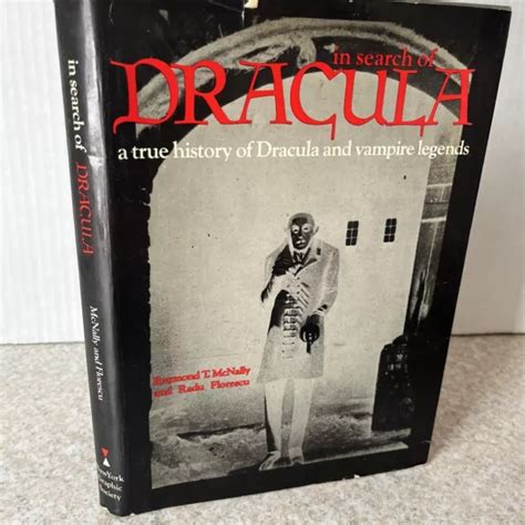 IN SEARCH OF Dracula History of Vampire Legends McNally Florescu 1972 Illust. £12.15 - PicClick UK