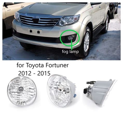 A Pair Fog Lamp Fog Light Front Bumper Lamp Light Fog Lamp