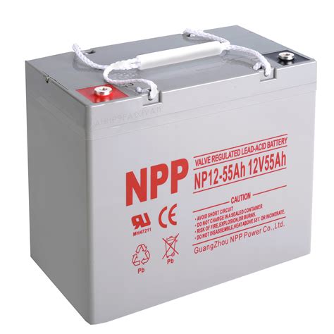 Buy NPP NP12 55Ah 12V 55Ah 12Volt Rechargeable AGM SLA Sealed Lead