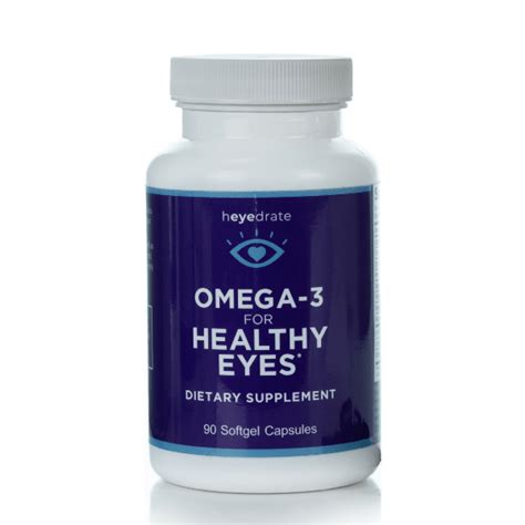 Heyedrate Omega-3 for Eye Health | 1-Month Supply | Eye Love