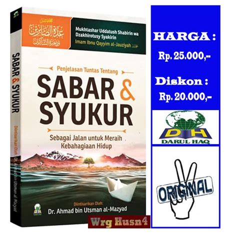 Jual Buku Penjelasan Tuntas Tentang Sabar Dan Syukur Shopee Indonesia