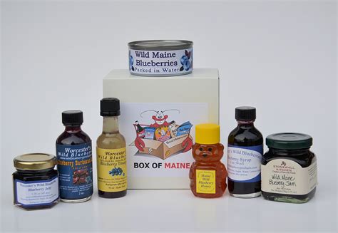 Order A 7-Item Blueberry Box Of Maine | Box Of Maine