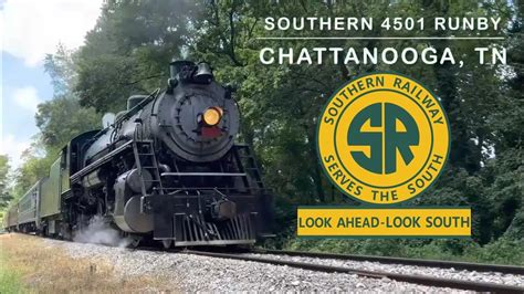 Southern 4501 Runby Tennessee Valley Railway Museum YouTube