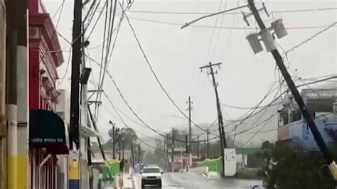 Hurricane Fiona Rips Through Powerless Puerto Rico Youtube