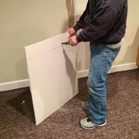 Large Drywall Patch Step By Step