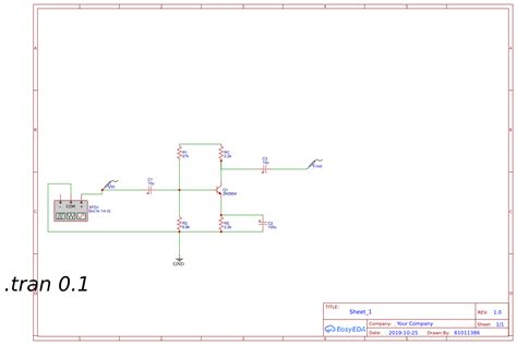 Common Emitter amplifier - Platform for creating and sharing projects - OSHWLab