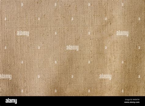 Old Canvas Sackcloth Vintage Beige Fabric Texture Background Stock