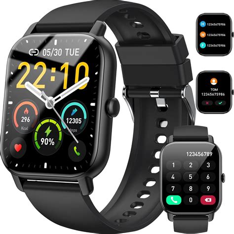 amazoncom smart watchanswermake call  smartwatch  men