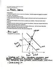 Principles Of Macroeconomics Problem Set Solutions Graphs Course Hero