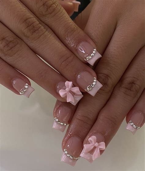 Pin By Jada ️ On Nailsss In 2024 Unique Acrylic Nails Pink Nails Bling Acrylic Nails