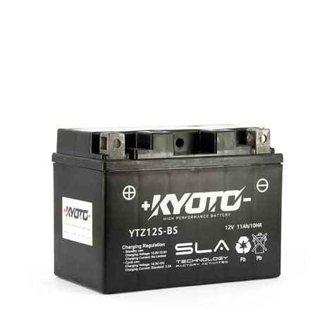 BATTERIE MOTO KYOTO SLA YTZ12S BS 12V 11AH 210A Batteries Motos