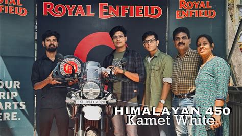 Royal Enfield Himalayan Kamet White Delivery Royalenfield