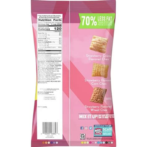 Chex Mix Simply Chex Strawberry Yogurt Snack Mix 14 Oz Bag Accesorios Mexicali