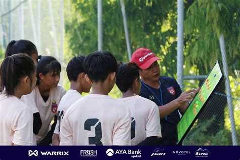 Team Myanmar Makes Final Preparations For Afc U Womens Asian Cup