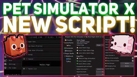 Lucky Blocks Pet Simulator X Script Gui Fast Auto Farm Get Pets