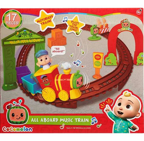 Cocomelon Choo Choo Train Ride On Nellspa Ro