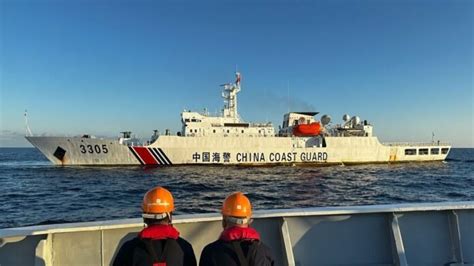 Philippine Coast Guard Vessel Targeted By Chinese Water Cannons In