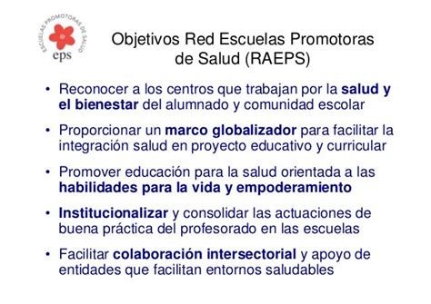 Red Aragonesa De Escuelas Promotoras De Salud Raeps