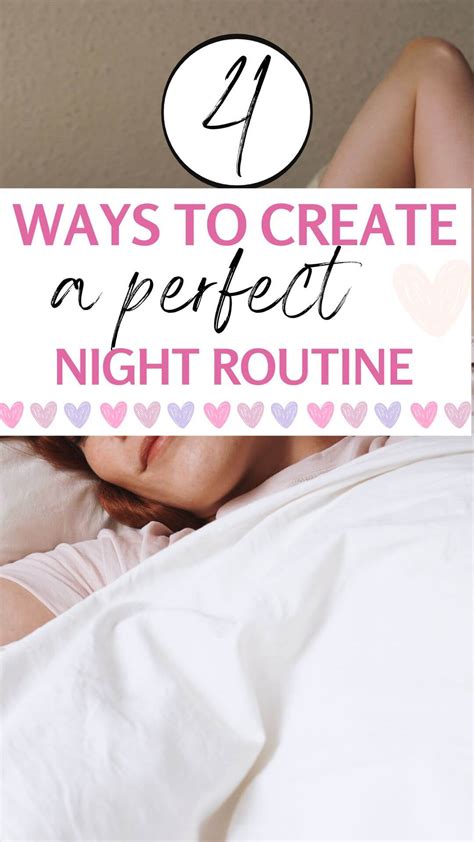 Night Routine: 4 Relaxing Things To Do To Get A Good Night Sleep (For Busy People) - Stunning ...