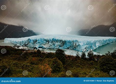 Perito Moreno Lodowiec Argentino Jezioro Patagonia Argentyna Zdjęcie