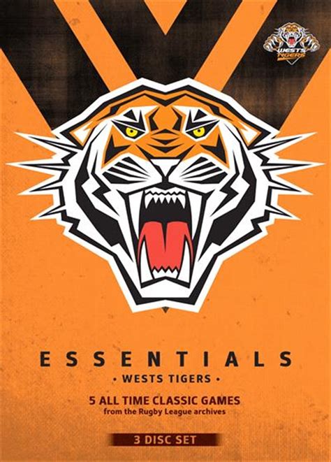 Buy NRL Essentials Wests Tigers On DVD Sanity