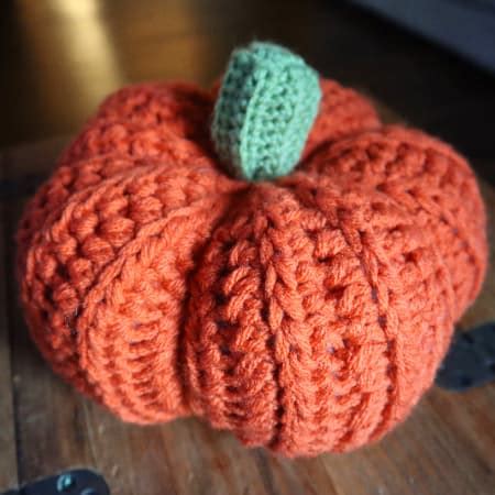 Cutest Crochet Pumpkin Free Pattern Tutorial Video Marching North