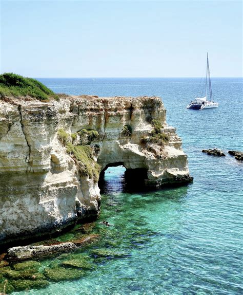 Beautiful beaches in Puglia - Tre gioie