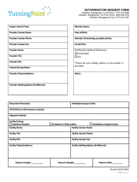 Fillable Online Authorization Request Form Capital Blue Cross Fax