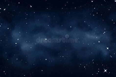 An Image of the Night Sky with Stars Stock Illustration - Illustration ...