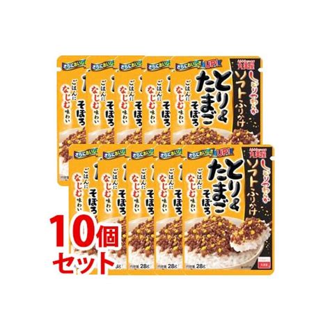 《セット販売》 丸美屋 ソフトふりかけ とりandたまごそぼろ 28g×10個セット ※軽減税率対象商品 ツルハグループe Shop Ana