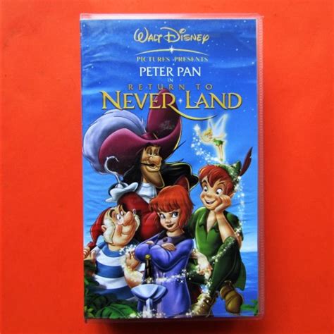 Movies Peter Pan In Return To Neverland Walt Disney VHS Tape 2002