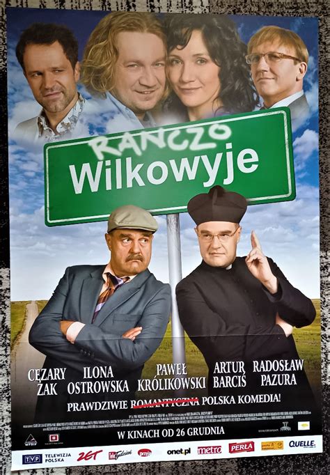 Plakat Filmowy RANCZO WILKOWYJE 2007 Kielce Licytacja Na