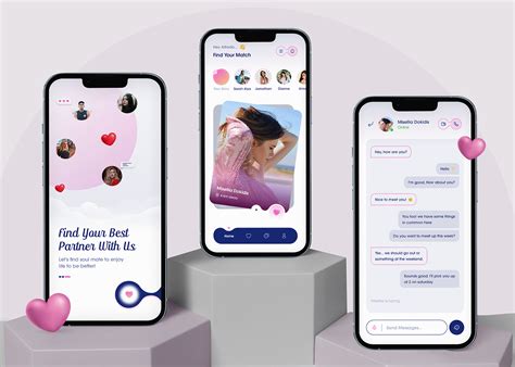 Dating App Design To Find Your Perfect Match📱💞 Behance