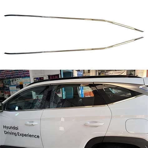 Window Exterior Side Sill Molding Trims Fits For Hyundai Tucson NX4