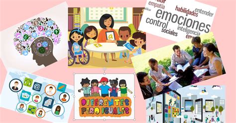 Inclusi N Educativa Y Aprendizaje Sostenible Collage Habilidades Del