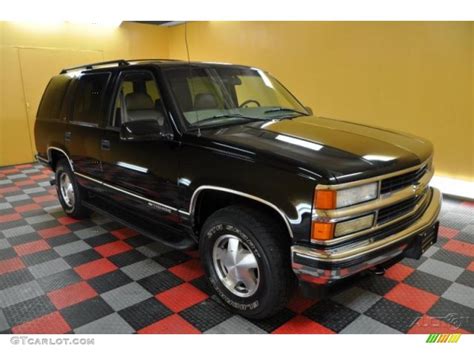 1999 Onyx Black Chevrolet Tahoe Lt 4x4 40962172 Photo 12 Gtcarlot