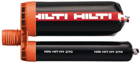 HIT HY 270 Adhesive Anchor Chemical Anchors Hilti Malaysia