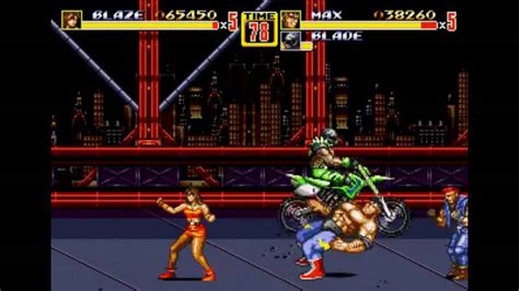 Longplay Streets Of Rage Sega Genesis Players Youtube