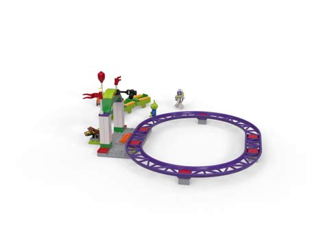 LEGO Disney Pixar’s Toy Story 4 Carnival Thrill Coaster 10771 Building ...