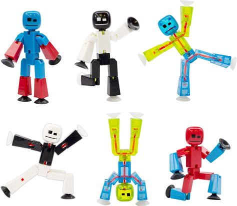 Zing Stikbot Series Iii Set Of 6 Stikbot Collectable Action Figures