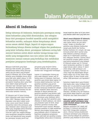 Aborsi Di Indonesia Pdf