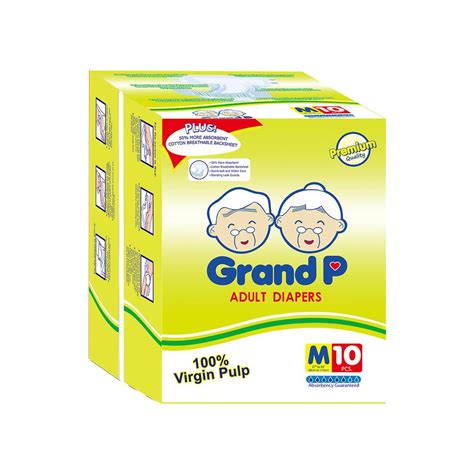 Grand P Adult Diaper Medium 10s