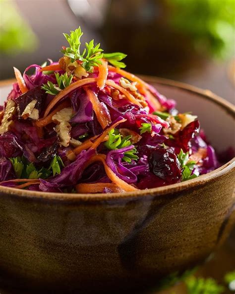 Rotkohl Apfel Karotten Salat Der Knackig Leckere Salat Nutrition