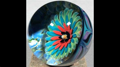 Vortex Marble Handmade By Bill Grout At Aspen Hot Glass Saffron