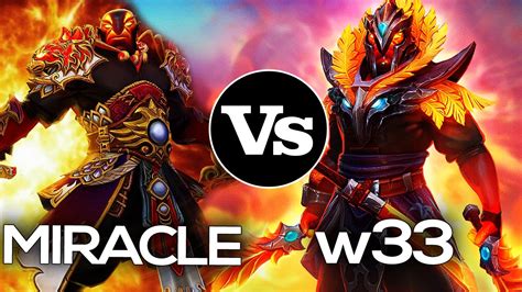 K Miracle Vs K W Ember Spirit Battle Dota Youtube