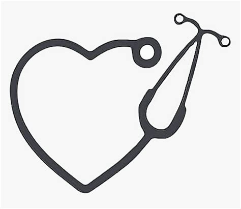 Stethoscope Heart Nursing Nurse Freetoedit - Heart Shape Stethoscope ...